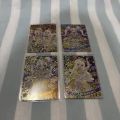 ひみつのアイプリ　ルミナスフローラ　4枚セット