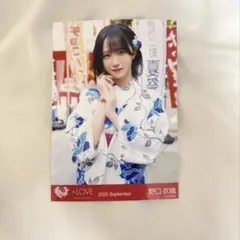 =LOVE イコラブ 内緒バナシ 生写真 野口衣織