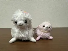 アルパカッソ　マスコット　置物　アルパカ　2つ　まとめ　ベイビーアルパカッソ