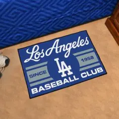 MLB ロサンゼルス ドジャース 玄関 キッチン トイレマット 90×60cm