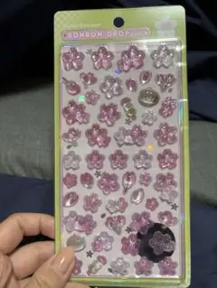 和柄 ボンボンドロップシール