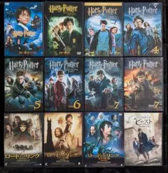 ⭐︎ハリーポッターDVD全巻セット。レアジャケット揃いはレアです！字幕、吹き替え こちらは⭐︎ハリーポッターDVD全巻セットです。レアジャケット揃い