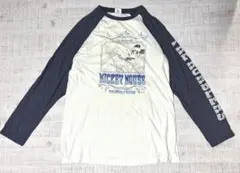 Disney ディズニー ミッキーマウス ロンT ヴィンテージ バイカー