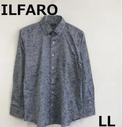 ILFARO ペイズリー柄シャツ　ＬＬのサムネイル
