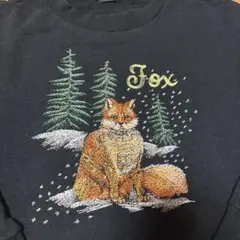マーブルシュッド　フォックス刺繍　スウェット　トレーナーのサムネイル