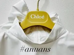 【一度のみ着用】anuans アニュアンス　ブラウス　ホワイト　卒業式　入学式