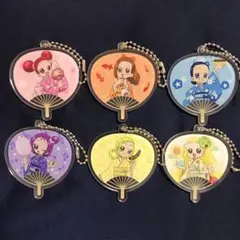 おジャ魔女どれみカフェ　アクリルキーホルダー　６種コンプセット