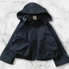 チコ5　スピックアンドスパンフーディブルゾン　ブラック　38 チコ5 スピックアンドスパンフーディブルゾン ブラック 38 チコ5