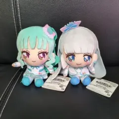 わんだふるぷりきゅあコロっとまんまるプリフェイスぬいぐるみVol.3 ２点セット