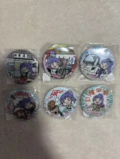 ラブライブ！サンシャイン！！ 小原鞠莉 まちあるき缶バッジ 4点セット