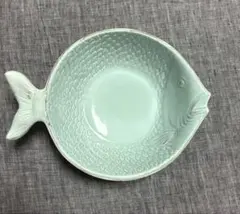 新品未使用 魚型皿 フィッシュボウル 陶器 フィッシュディッシュ 北欧マリメッコのサムネイル