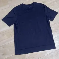 ナノユニバース　フォーマルジャージー　ネイビー Tシャツ