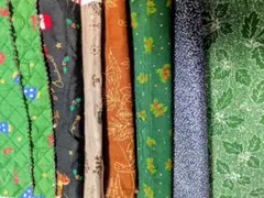コットン生地 はぎれセット クリスマス柄