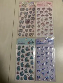 サンリオ ぷくっとシール 4点セット
