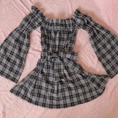 me Jane♡チェック柄ワンピース