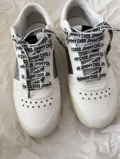 JIMMY CHOO ホワイト スニーカー