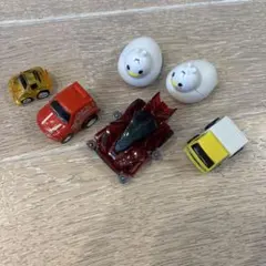 プルバックカーセット 6点　ミニカー　まとめ売り　子供　男の子　幼児