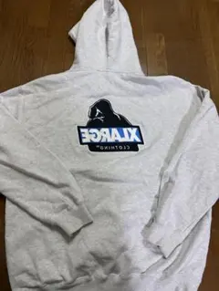 XLARGE グレー フーディー