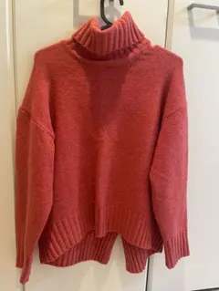 VIS ハイネックニット　フリーサイズ