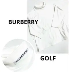 BURBERRY バーバリー　プチハイネック　七分袖　カットソー　プルオーバーのサムネイル