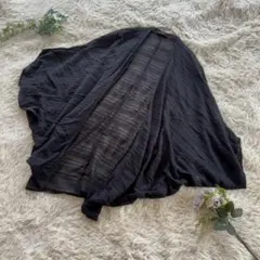 エスタコット ESTACOT (L) ボレロ カーディガン 透かし編み