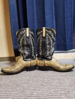 US8.5D】1883 by Lucchese ウエスタンブーツ USA製 黒 - メルカリ