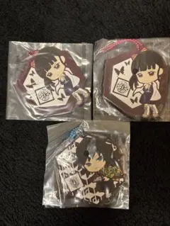 鬼滅の刃　一番くじ　ラバーキーホルダー冨岡義勇　栗花落カナヲ