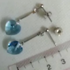即購入不可１ペア（2個）スワロフスキーピアス；10,3×10mm