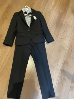 ボーイズ　フォーマルスーツ一式　120A 蝶ネクタイ