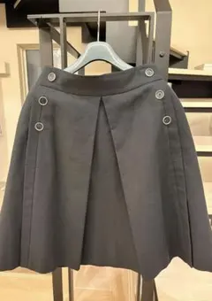 FOXEY フォクシー フレアスカート 38 黒 裏地レース付き 上品 きれいめ