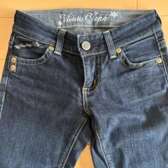 美品◆VIENUS JEAN EDWINスリムローライズデニム・ビーナスジーンズ