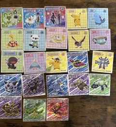 セミコンプ　23枚セット　ポケモン　ウエハース　シール