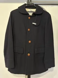 ナノユニバース　ダッフルコート ネイビー