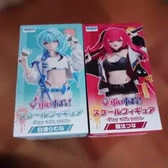 新品未開封品‼ぶいすぽっ！スクールフィギュア、白波らむね、猫汰つな、2体セット‼