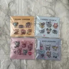 ナルミヤキャラクター　ぷっくりシール4枚