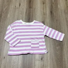 【ZARA】ボーダーロンT【104cm】