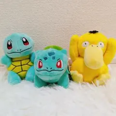 ポケモン ぬいぐるみセット ヒトカゲ ゼニガメ フシギダネ - メルカリ