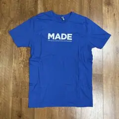 00s Deloitte MADE ストリート英字プリントメンズ　Tシャツ　L