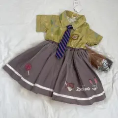 新品 リトシー ディズニー　ズートピア ニック しっぽ付き ワンピース コスプレのサムネイル