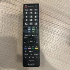SHARP AQUOS テレビ用リモコン GB129WJSAのサムネイル