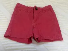 baby gap 95cm キッズ　ショートパンツ　赤　レッド