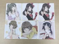 ❶映画 青春ブタ野郎はおでかけシスターの夢を見ない 来場者特典 ミニ色紙 6枚