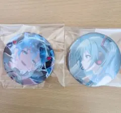 プロセカ 初音 ミク グリッター缶バッジ 45C 46C