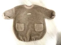 アプレレクール ワンピース チュニック もこもこ　90cm