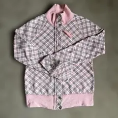 BURBERRY BLUE LABEL ノバチェック トラックジャケット ピンク