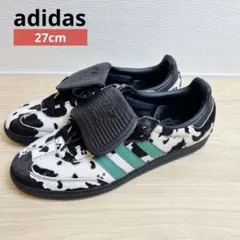 【未使用級】adidas 牛柄 アニマル柄　samba LT cow 27cm