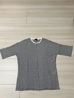 SENSE OF PLACE ストライプ 半袖Tシャツ