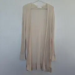 薄手ロングカーディガン