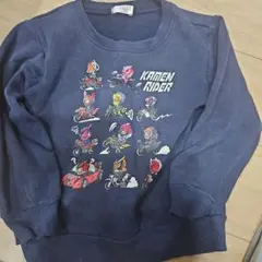 仮面ライダー トレーナー 120cm ネイビー