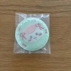 ちいかわ 刺繍缶バッジ くりまんじゅう